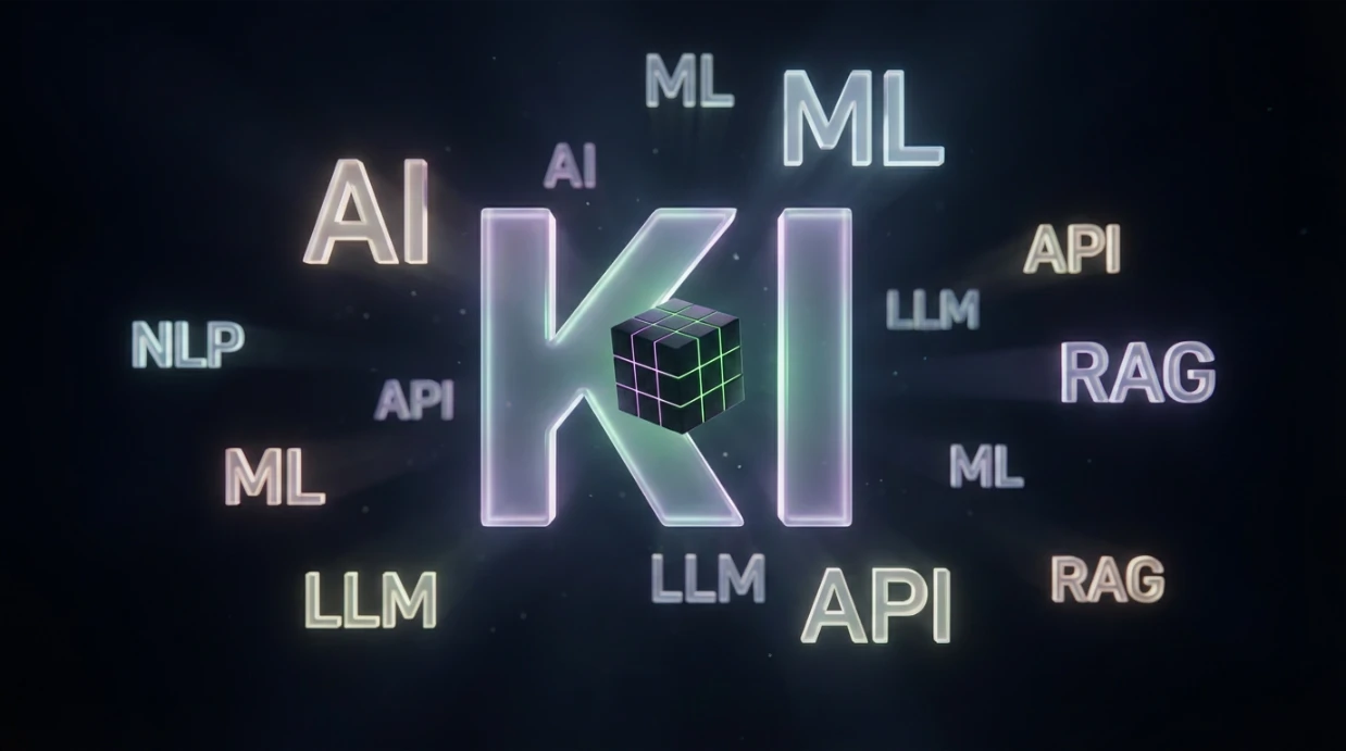 KI-Glossar: 50 Begriffe einfach erklaert